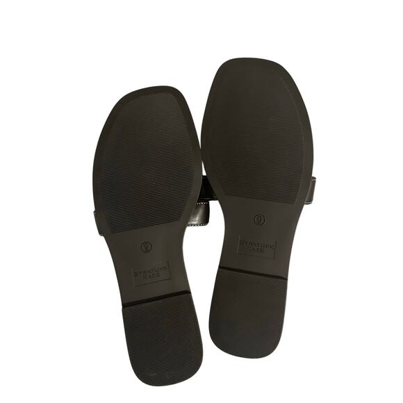 Stratuxx Kaze Womens Sandal Flat H-Band Slide-On Size 9M - Picture 2 of 2